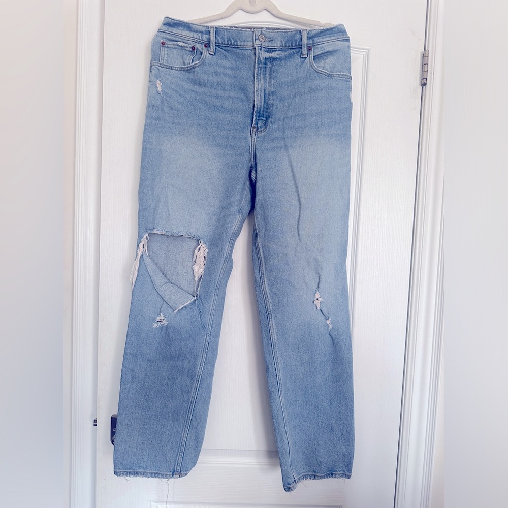 Abercrombie and fitch 90s straight leg jean